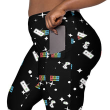 Load image into Gallery viewer, Starlight Gamer Leggings with pockets