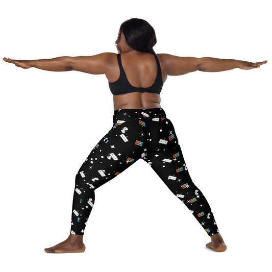 Starlight Gamer Leggings with pockets