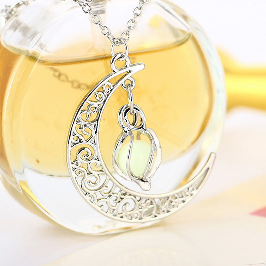 Glow In the Dark Sailor Moon Necklace