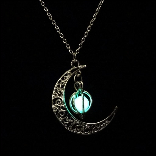 Glow In the Dark Sailor Moon Necklace