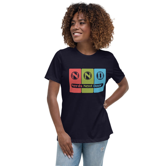 NND RGB logo Women's Relaxed T-Shirt